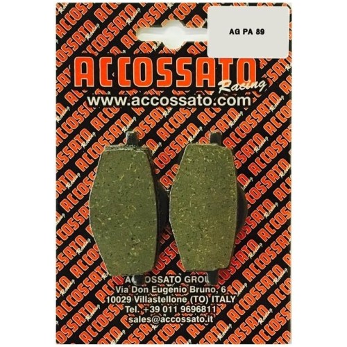 Accossato AGPA89OR Brake Pad MBK > 100 Booster, 100 (2001)