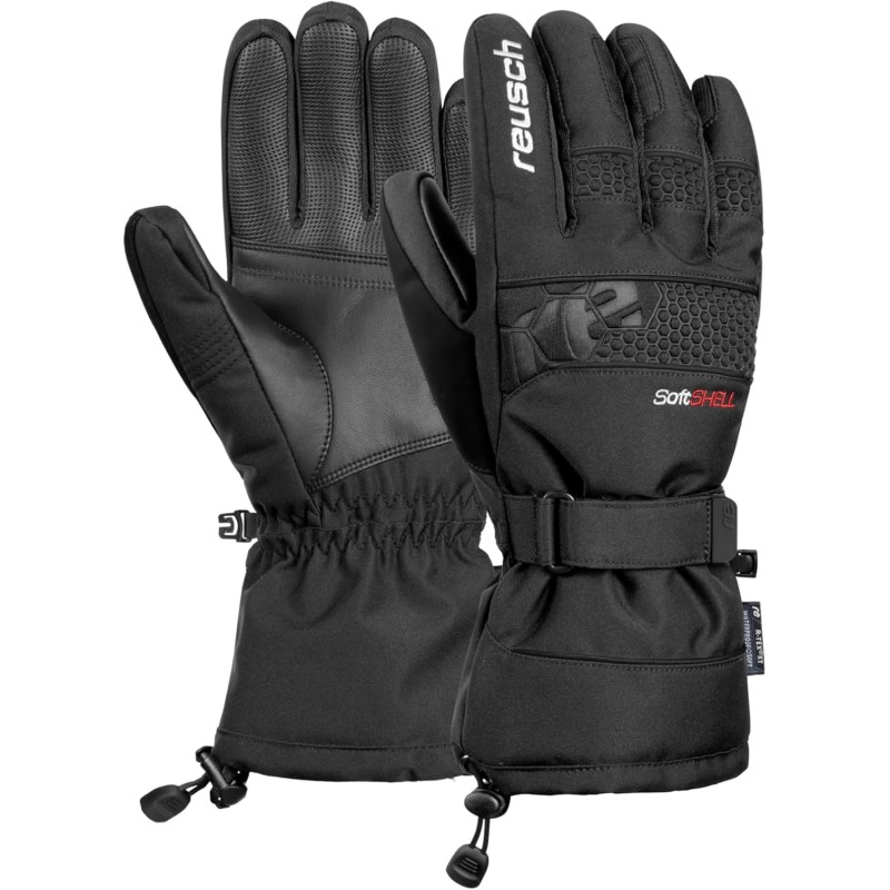 Reusch Connor R-TEX XT Extra Warm, Waterproof, Windproof and Breathable Unisex Winter Gloves, Finger Gloves, Ski Gloves for Men and Women