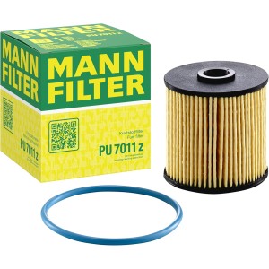 Original MANN-FILTER Fuel filter PU 7011 z – Fuel filter set with gasket / gasket set – For Passenger Cars