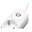 Meister 7430130 3-Way Socket Strip - Extra Flat Plug - 1.4 m Cable - White IP20 Indoor - Illuminated Switch / Multiple Socket with Child Protection / flat plug connector strip, white, 7430130