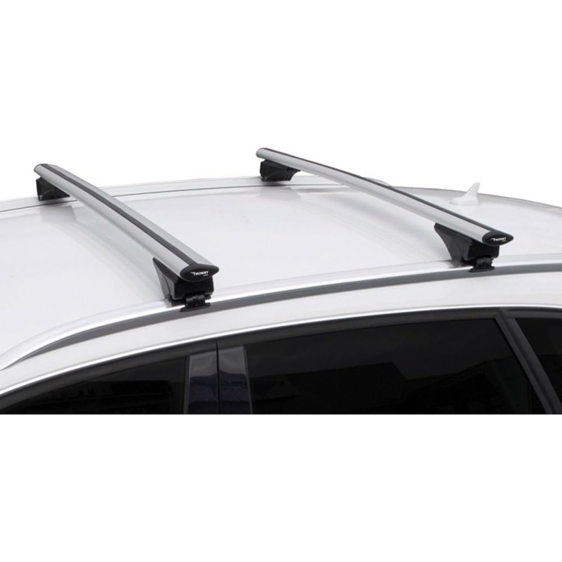 Twinny Load 2166 Aluminium Fly Universal Roof Bar Set 124 cm