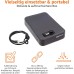 Amazon Basics portable security box with combination lock, large.
