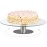 Relaxdays rotatable cake plate, stand, cake plate for decorating, turntable turntable for cakes, Ø 30cm, transparent