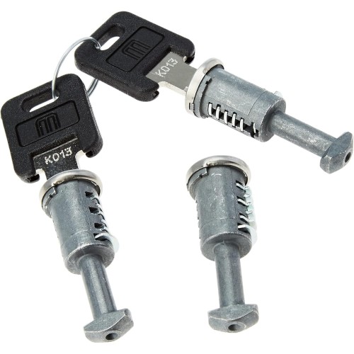 MENABO Locks Set For Tiger Roof Rails Black