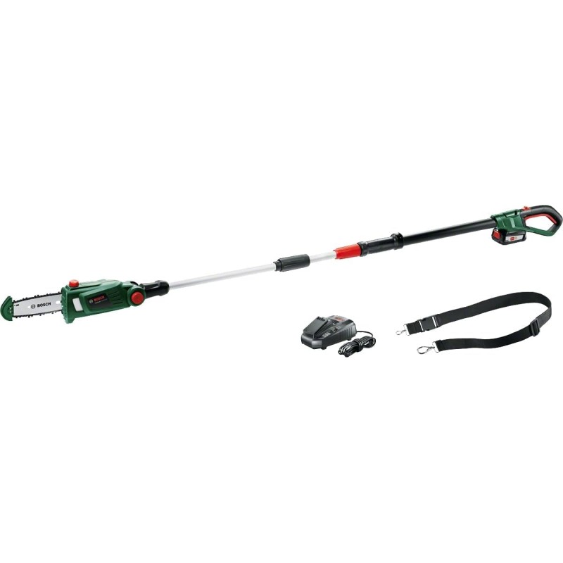 Bosch UniversalChainPole 18 battery pruner (battery, charger, box, 18 volt system, 2.5 Ah)