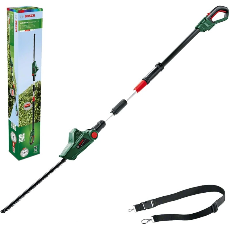 Bosch 06008B3001 Cordless Telescopic Hedge Scissors Universal Hedge Pole 18 (without Battery and Charger)