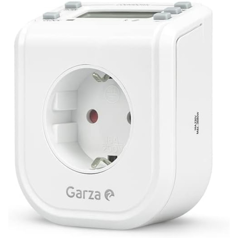 Heron Power – temporizador-programador Digital Mini, 16 PROGRAMMES, 24 Hours