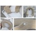 Baffect Thicken Toilet seat cover cushion pads Antibacterial luxury toilets Warm toilet seat covers Warm Toilet Seat Mat Super Warm Universal (Beige)