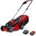 Einhell City Battery-Powered Lawnmower GE-CM 18/30 Li Kit Power X-Change (18 V, 30 cm Cutting Width, up to 150 m², Brushless, 25 L Collection Basket, 30-70 mm Cutting Height, 3.0 Ah Battery + Charger)