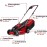 Einhell City Battery-Powered Lawnmower GE-CM 18/30 Li Kit Power X-Change (18 V, 30 cm Cutting Width, up to 150 m², Brushless, 25 L Collection Basket, 30-70 mm Cutting Height, 3.0 Ah Battery + Charger)