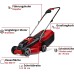 Einhell City Battery-Powered Lawnmower GE-CM 18/30 Li Kit Power X-Change (18 V, 30 cm Cutting Width, up to 150 m², Brushless, 25 L Collection Basket, 30-70 mm Cutting Height, 3.0 Ah Battery + Charger)