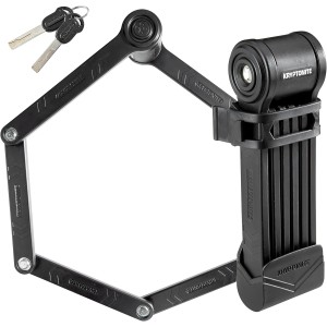 Kryptonite Keeper Folding Lock, Bike Lock - Black, black, 85 cm