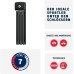 ABUS Bordo Lite 6055K SH Folding Lock with Bracket - Extra Light Bicycle Lock Made of Special Steel - ABUS Security Level 7
