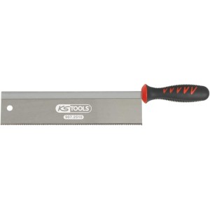 KS Tools 907.2510 250mm 2 Cutting Angles 13TPI Bi Material Handle White