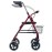 Teqler T-135301 Rollator Dark Red
