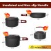 Bulin Camping Cookware Set, Outdoor Tableware Set, Aluminium, Camping Pots and Pans for 1-2 People, Picnic, Camping, Hiking