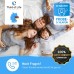 Third of Life Mattress Protector, 90 x 200 cm, Waterproof, Breathable, Incontinence Pad, Washable, Optimal Moisture Protection, Hygienic Anti-Dust Mite Cover, Mildew-Resistant Mattress Sheet