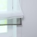 Joyswahl Alina Roman Blind, Voile Roman Curtains with Drawstring, W x H 80 x 120 cm, Grey, Pack of 1
