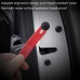 Phyles Car Trim Removal Tool Set, 14 Pieces, Automotive Repair, Universal Tools for Removing Car Door Trim and Panels, Red