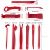 Phyles Car Trim Removal Tool Set, 14 Pieces, Automotive Repair, Universal Tools for Removing Car Door Trim and Panels, Red