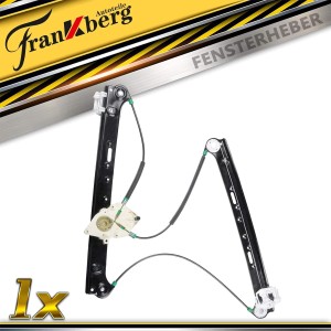 Frankberg Electric Window Regulator Without Motor Front Left Compatible with X3 E83 All Engines SUV 2004-2011 51333448249