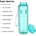 Super Sparrow Drinking Bottle, Tritan Water Bottle, 350 ml, 500 ml, 750 ml, 1000 ml, BPA-Free, Ideal Sports Bottle, for Sports, Bike, Fitness, University or Outdoors, Lightweight, Sustainable