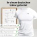 Natural Athlet Men's Fitness T-Shirt Modal - Men's Short-Sleeved Shirt for Gym & Training - Slim Fit, Long with Crew Neck