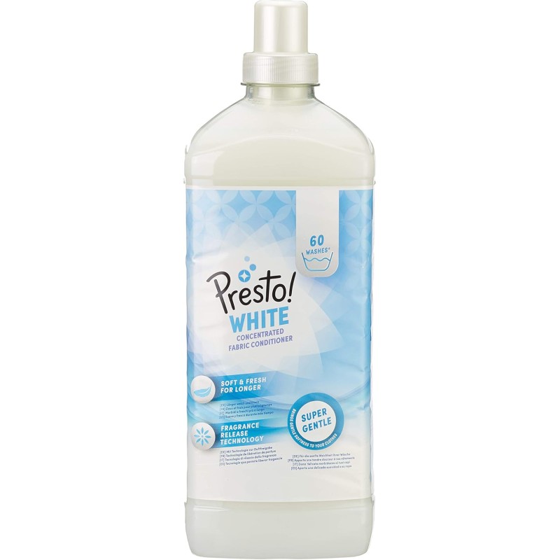 Amazon Brand: Presto. Fabric Softener. White