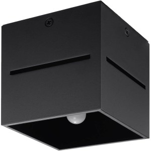 Sollux Lighting Lobo Aluminium Plafond, Black
