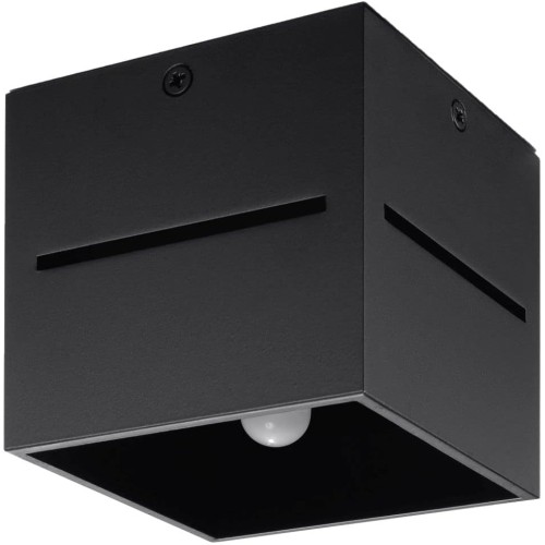 Sollux Lighting Lobo Aluminium Plafond, Black