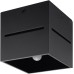 Sollux Lighting Lobo Aluminium Plafond, Black
