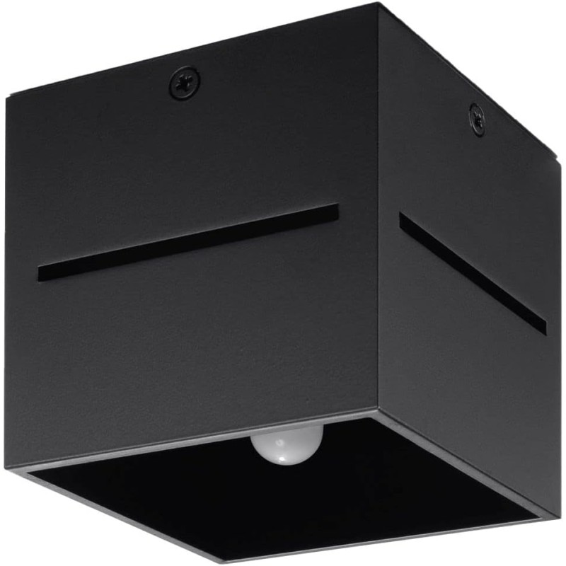 Sollux Lighting Lobo Aluminium Plafond, Black