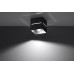 Sollux Lighting Lobo Aluminium Plafond, Black