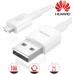 Huawei Data / Charging Cable - Micro USB - Grey/White - Compatible with Huawei Mobile Phones with Micro USB Connection