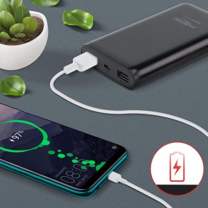 Huawei Data / Charging Cable - Micro USB - Grey/White - Compatible with Huawei Mobile Phones with Micro USB Connection