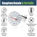 Dairy Thermometer - Ideal For Milk Cheese Yoghurt Coffee Making 165mm Probe Length