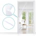 Apalus Fly Screen Door, Magnetic Insect Protection, Ideal for Balcony Doors, Cellar Doors and Patio Doors, Easy to Attach with Adhesive, No Drilling, Cannot be Shortened, 120 x 240 cm, White
