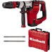 Einhell Demolition Hammer TE-DH 12 (1050 W, Impact Rate 4100 rpm, 12 Joules, SDS-Max Tool Holder, incl. Pointed and Flat Chisel, incl. E-Box)
