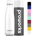 Proworks Stainless Steel Water Bottle, 24 Hours Cold and 12 Hours Hot - Premium Vacuum Water Bottle - Perfect Insulated Bottle for Sports, Running, Cycling - 350 ml / 500 ml / 750 ml / 1 Litre / 1.5