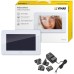 VIMAR Elvox Videocitofonia Monitor Additional Touch Buttons Hands-Free Kit Colour LCD 7 Kit VIDEOCITOFONICO Wall Light, 1 Power Supply 24 VDC 1 A with Interchangeable Plug European Standard
