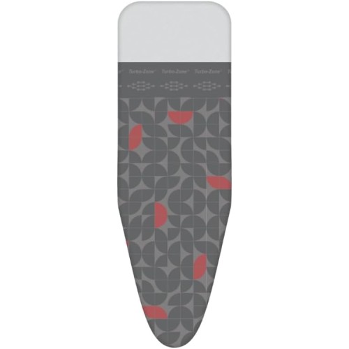 LaundrySpecialist® COMFORT size L/XL (T2) 100% cotton ironing board cover with extra-thick underlayment. Suitable for all large and extra-large ironing boards