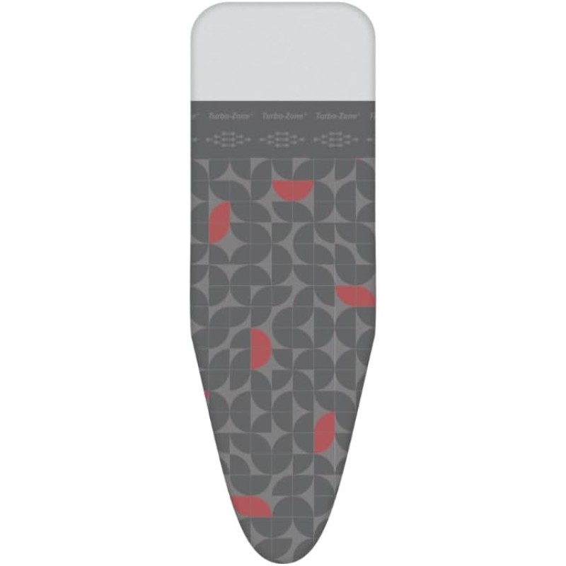 LaundrySpecialist® COMFORT size L/XL (T2) 100% cotton ironing board cover with extra-thick underlayment. Suitable for all large and extra-large ironing boards