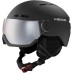 HEAD Knight Visor Ski Helmet for Adults, Unisex, Black