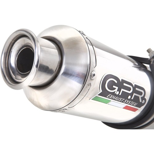 GPR Italy Scom.6.4rt Terminal Approved with Fitting Honda Silver Wing 600 2001/06