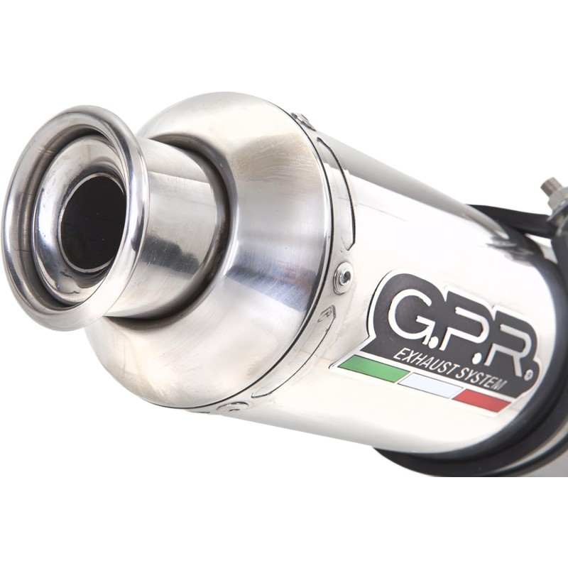 GPR Italy Scom.6.4rt Terminal Approved with Fitting Honda Silver Wing 600 2001/06