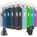Super Sparrow Stainless Steel Water Bottle, 350 ml, 500 ml, 620 ml, 750 ml, 1 L, Leak-Proof Thermos Flask, BPA-Free Water Bottle, Carbonated Thermos Flask for Children, Fizz, Sports, University,