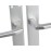 Cambesa 2100P Silver Door Handle Set