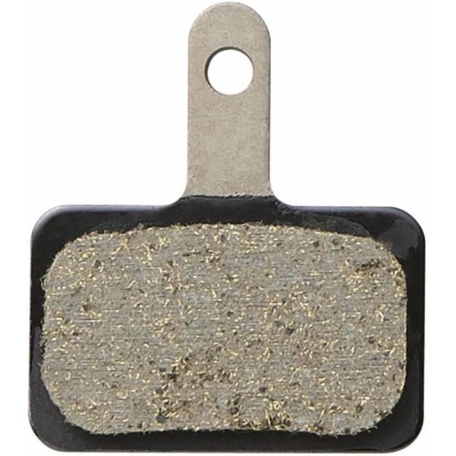 SHIMANO unisex B01s black disc brake pads and spring steel back resin 1 pair