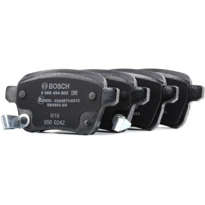 Bosch BP1976 Brake Pads - Rear Axle - ECE R90 Certification - Four Brake Pads Per Set