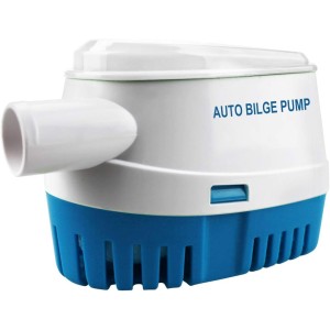 BACOENG Automatic Submersible Boat Bilge Pump 12V 1100GPH/ 70LPM with Float Switch